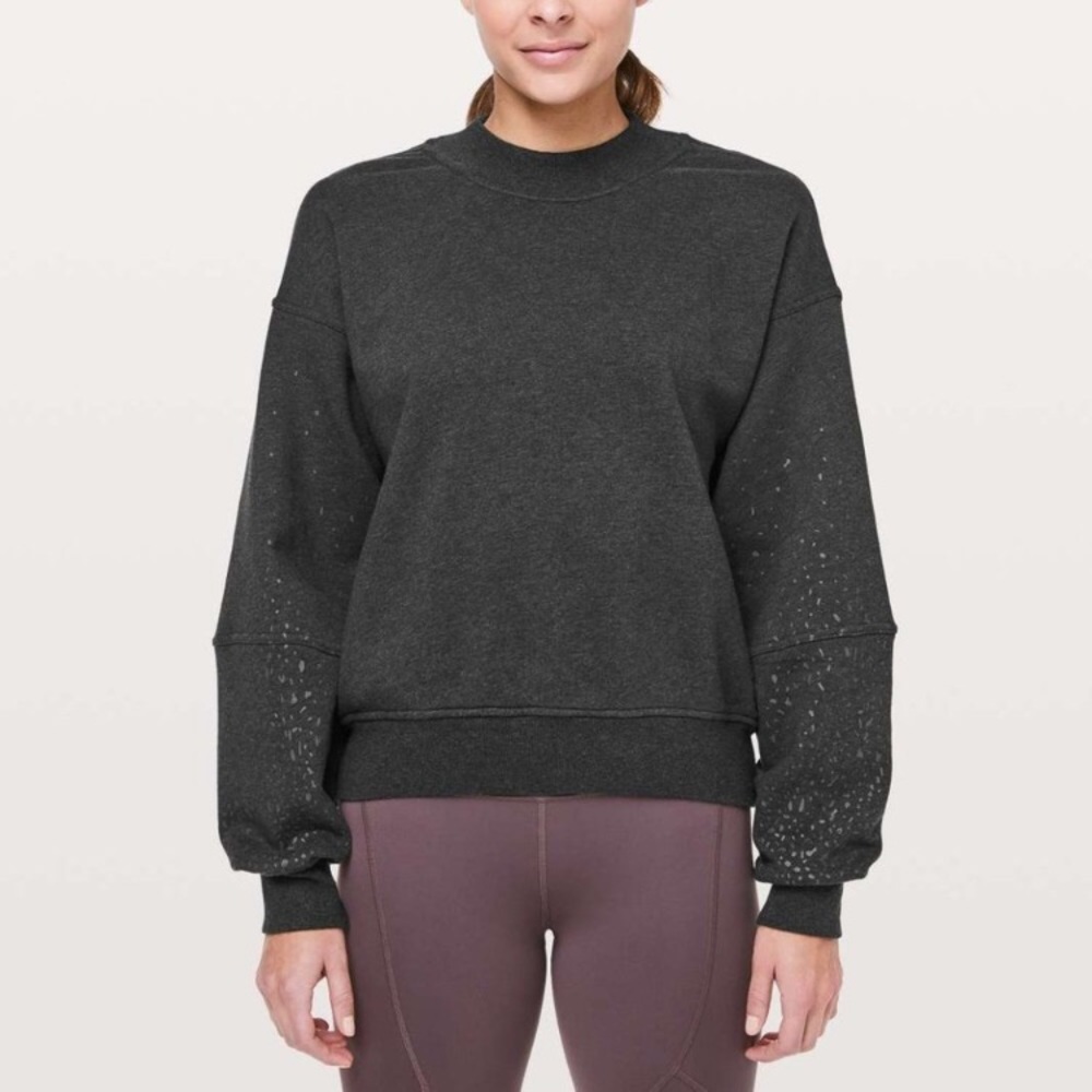 Lululemon To The Beat Sweatshirt *lululemon X SoulCycle
Heathered Black